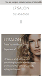 Mobile Screenshot of l7salon.com